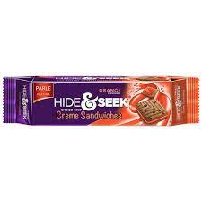 Parle Hide & Seek Orange Cream Biscuit